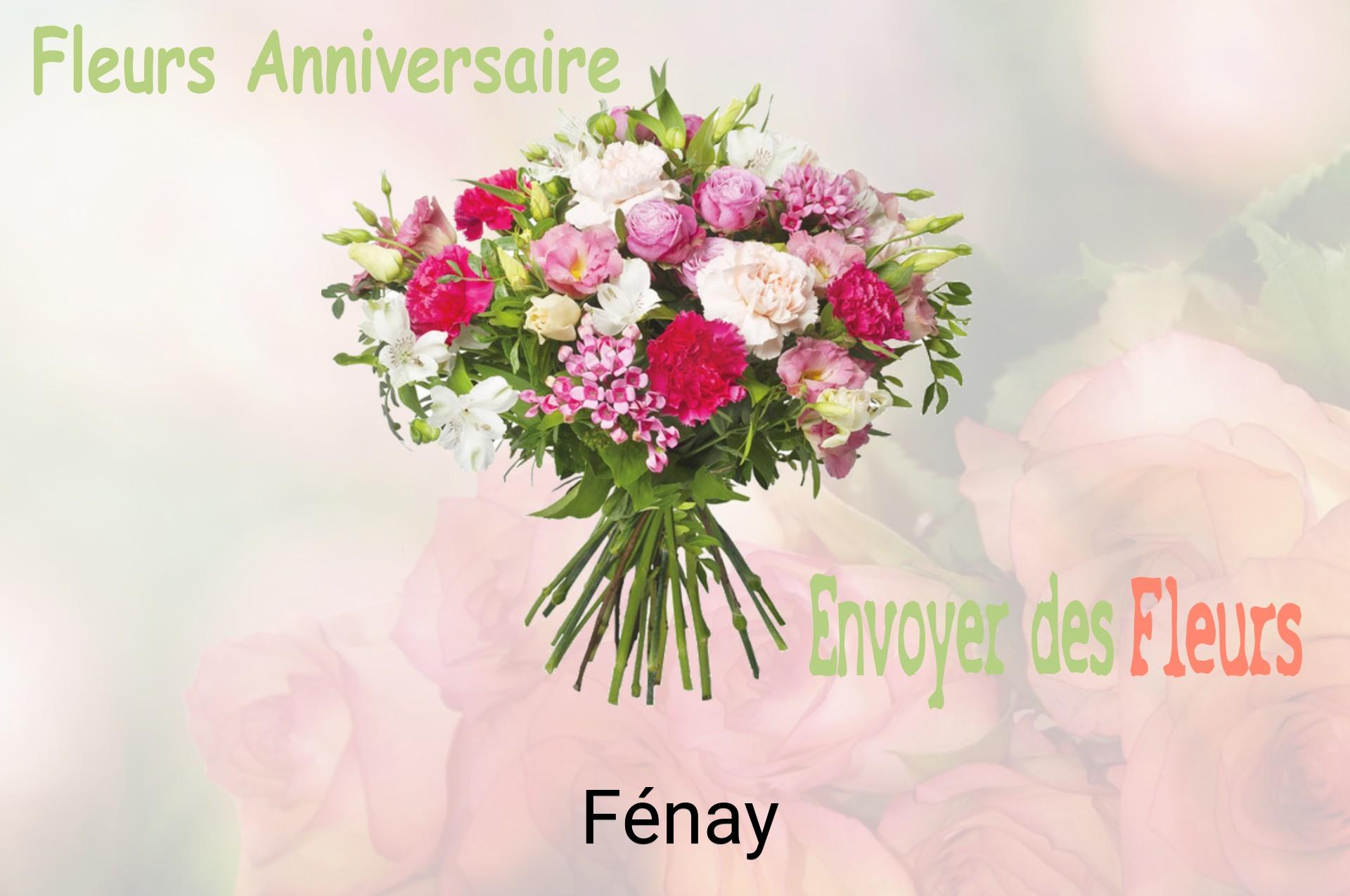 Bouquet de fleurs d’anniversaire livré à Fénay