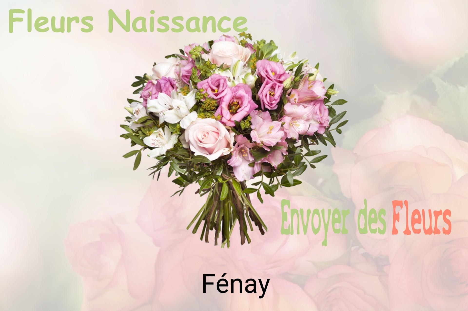 Bouquet de fleurs de naissance livré à Fénay